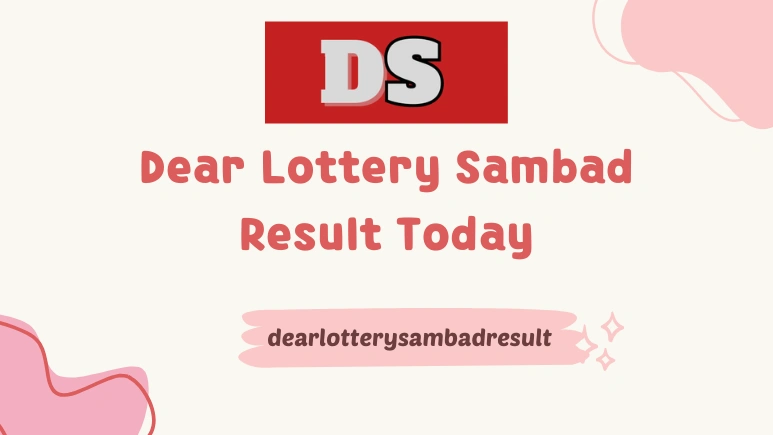 Dear Lottery Sambad Today 1 Dear Lottery Sambad Today